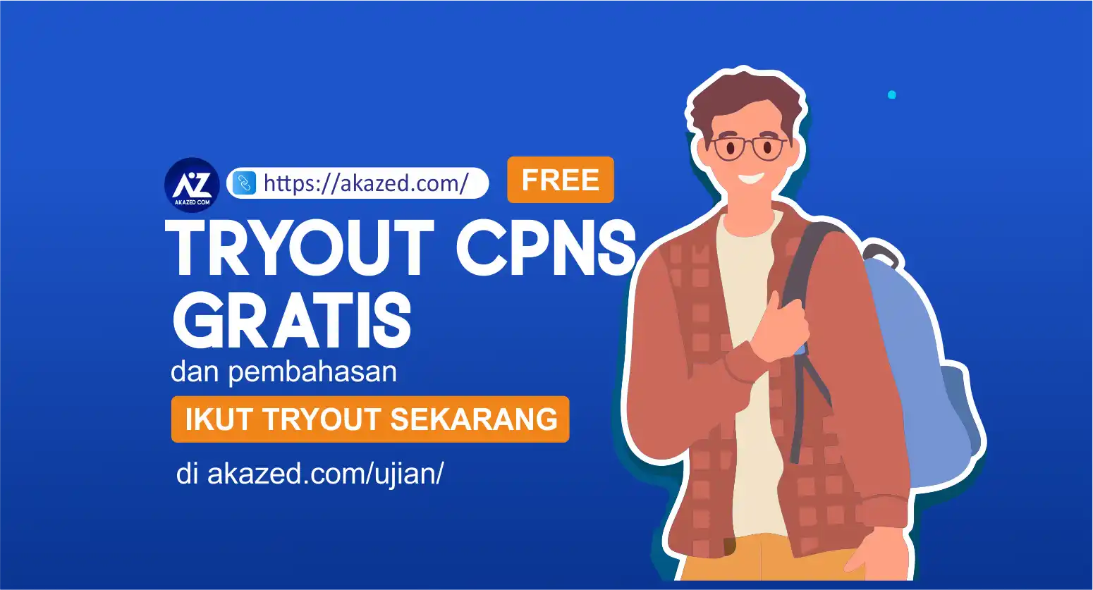 Thumbnail Akazed Tryout Online Gratis 2025