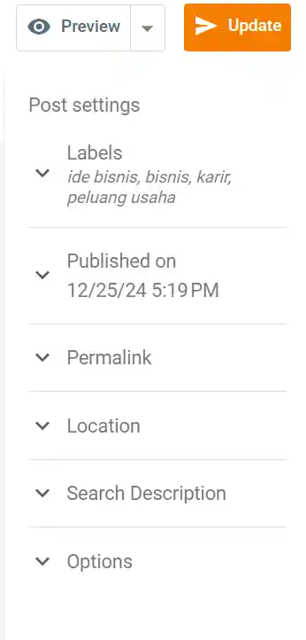 cara setting meta tag seo blogger