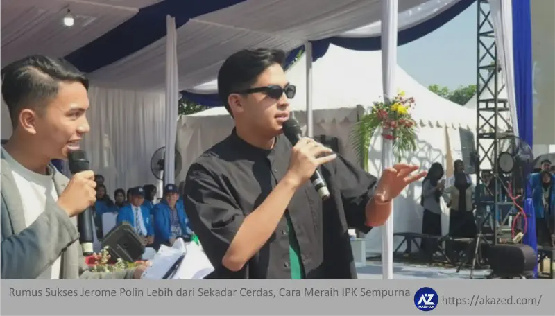 Featured image of post Rumus Sukses Jerome Polin Lebih dari Sekadar Cerdas, Cara Meraih IPK Sempurna