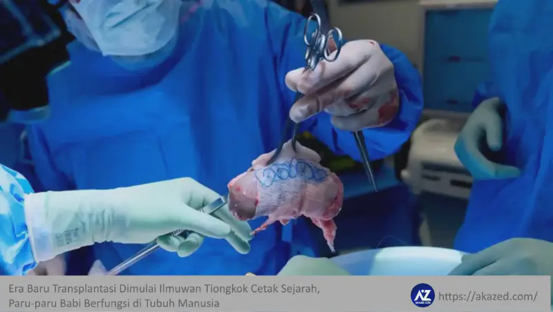 Featured image of post Era Baru Transplantasi Dimulai Ilmuwan Tiongkok Cetak Sejarah, Paru-paru Babi Berfungsi di Tubuh Manusia