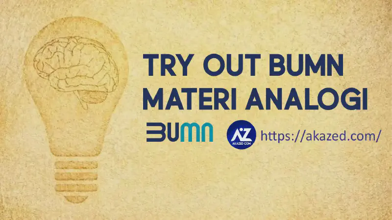 Featured image of post Try Out BUMN Gratis Materi Analogi